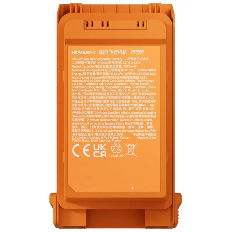 HVR HoverAir AQUA Smart Battery (LiPo 7.7V 1050mAh) skirta HoverAir X1 dronui
