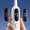 Dreame F02 Pro sonic elektrinis dantų šepetėlis, rinkinys, baltos spalvos
