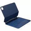 Typecase Edge klaviatūros dėklas, skirtas iPad Air 11 M2 2024 / M3 2025 / M4 2026, šviesiai mėlynas