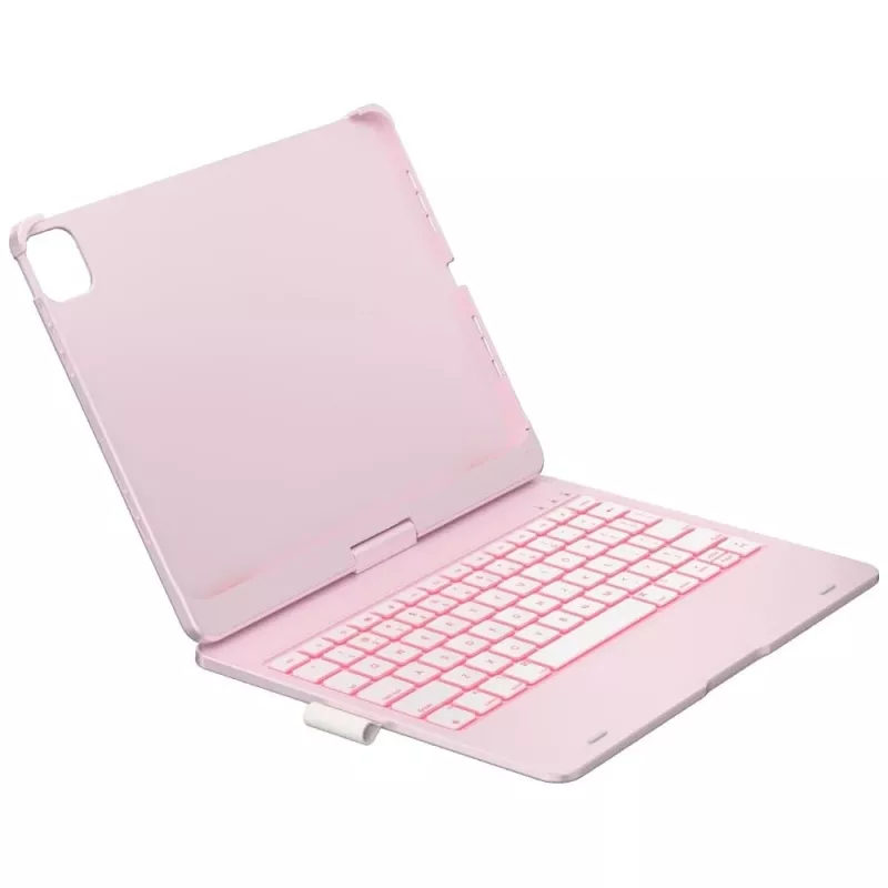 Typecase Flexbook Touch Detachable Keyboard Folio Case for iPad Air 11 M2 2024 / M3 2025 / M4 2026, Light Pink