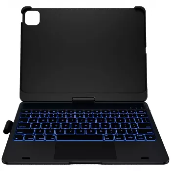 Typecase Flexbook Touch klaviatūrinis dėklas, skirtas iPad Pro 11 2024/2025, juodas