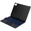 Typecase Flexbook Touch klaviatūrinis dėklas, skirtas iPad Pro 11 2024/2025, juodas