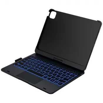 Typecase Flexbook Touch klaviatūrinis dėklas, skirtas iPad Pro 11 2024/2025, juodas