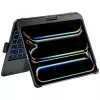 Typecase Flexbook Touch klaviatūrinis dėklas, skirtas iPad Pro 11 2024/2025, juodas