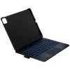 Typecase Flexbook Touch klaviatūrinis dėklas, skirtas iPad Pro 11 2024/2025, juodas