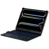 Typecase Flexbook Touch klaviatūrinis dėklas, skirtas iPad Pro 11 2024/2025, juodas
