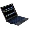 Typecase Flexbook Touch klaviatūrinis dėklas, skirtas iPad Pro 11 2024/2025, juodas