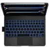 Typecase Flexbook Touch klaviatūrinis dėklas, skirtas iPad Pro 11 2024/2025, juodas
