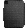 Typecase Edge klaviatūrinis dėklas, skirtas iPad Air 11 M2 2024 / M3 2025 / M4 2026, anglies pluoštas, juoda