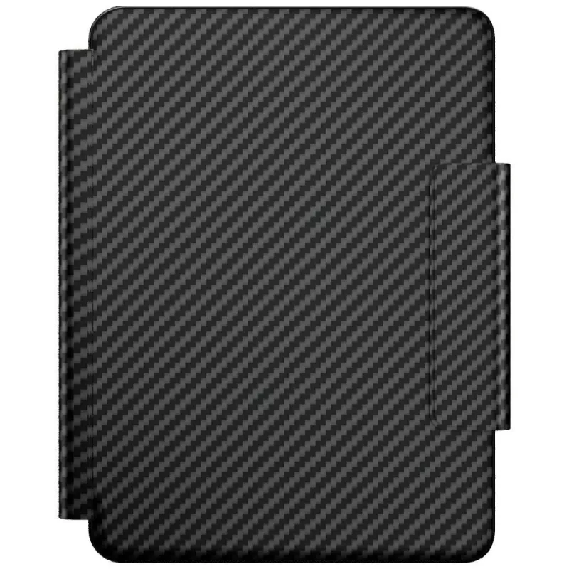 Typecase Edge klaviatūrinis dėklas, skirtas iPad Air 11 M2 2024 / M3 2025 / M4 2026, anglies pluoštas, juoda