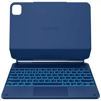 Typecase Edge klaviatūrinis dėklas, skirtas iPad Air 13 M2 2024 / M3 2025 / M4 2026, Pacific Blue