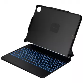 Typecase Edge + klaviatūrinis dėklas, skirtas iPad Air 13 M2 2024 / M3 2025 / M4 2026, juodas