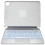 Typecase Edge + klaviatūrinis dėklas, skirtas iPad Air 13 M2 2024 / M3 2025 / M4 2026, baltas