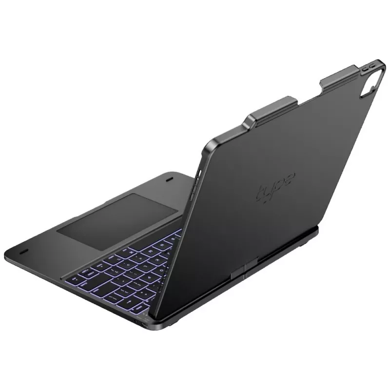 Typecase Flexbook Touch Keyboard Case for iPad Air 13 M2 2024 / M3 2025 / M4 2026, Grey