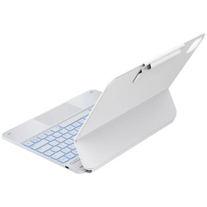 Typecase Edge klaviatūrinis dėklas, skirtas iPad Air 13 (2024/2025), baltas