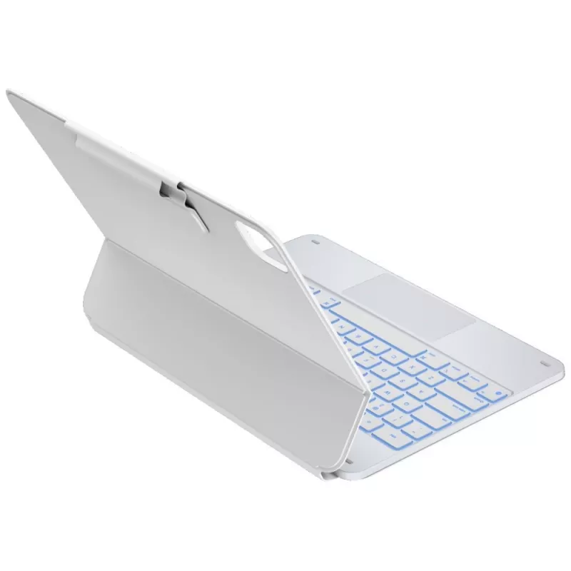 Typecase Edge klaviatūrinis dėklas, skirtas iPad Air 13 (2024/2025), baltas