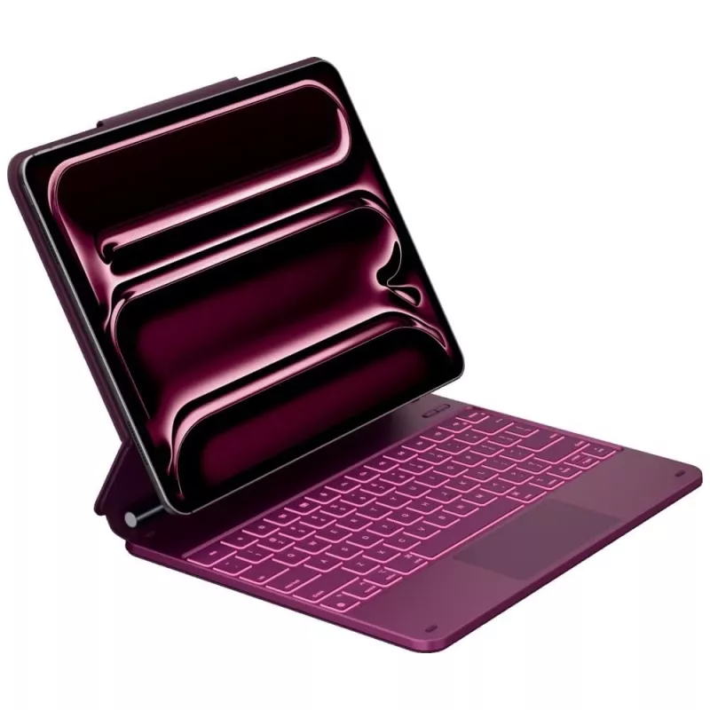 Typecase Edge Keyboard Case for iPad Air 13 2024/2025, Raspberry