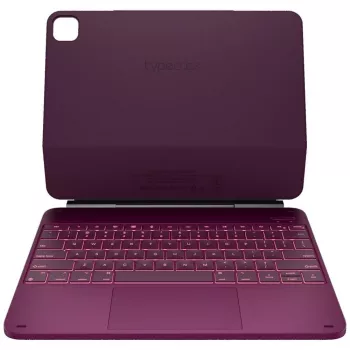 Typecase Edge klaviatūrinis dėklas, skirtas iPad Pro 13 2024/2025, Raspberry