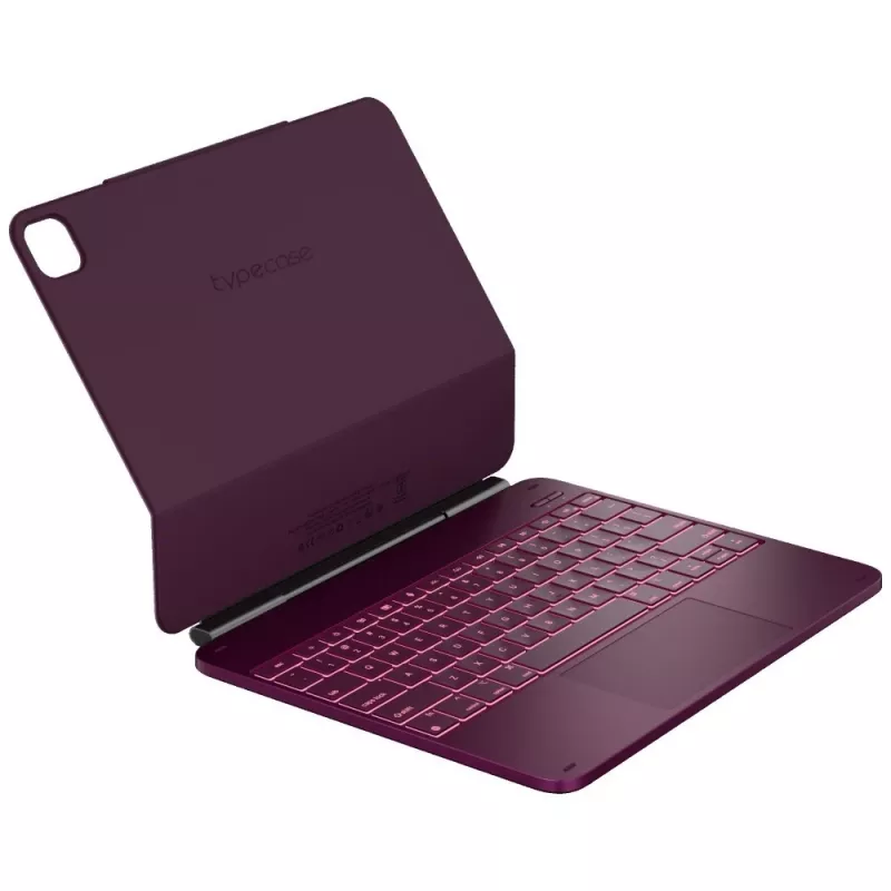 Typecase Edge klaviatūrinis dėklas, skirtas iPad Pro 13 2024/2025, Raspberry