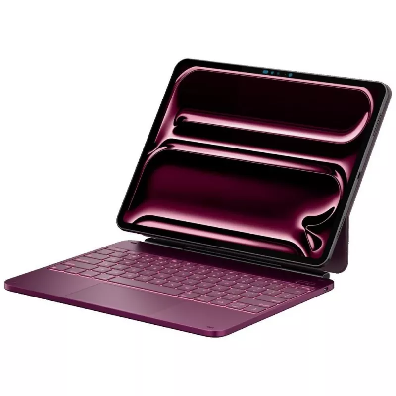 Typecase Edge klaviatūrinis dėklas, skirtas iPad Pro 13 2024/2025, Raspberry