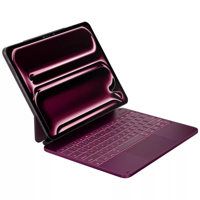 Typecase Edge klaviatūrinis dėklas, skirtas iPad Pro 13 2024/2025, Raspberry