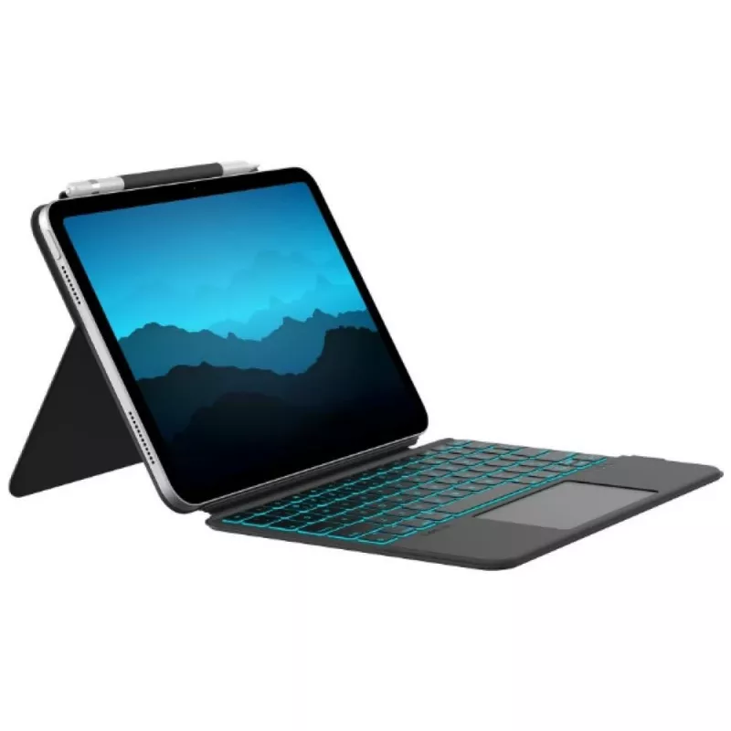 Typecase Folio Duo Keyboard Case for iPad Air 11 M2 2024 / M3 2025 / M4 2026, Black