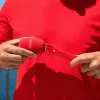 RØDE Interview Micro Handheld Adapter for Wireless GO (Raudonas)