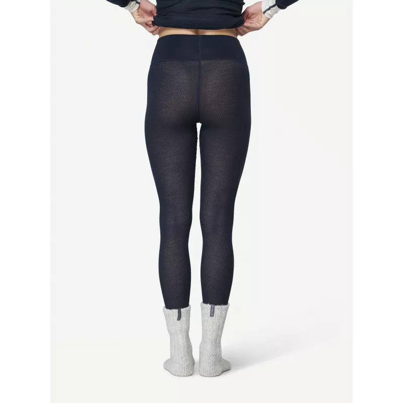 Devold Wool Mesh 190 Longs Women's Thermal Leggings - Ink, Size M