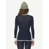 Devold Wool Mesh 190 Shirt Women's Base Layer - Ink/Offwhite, Size M