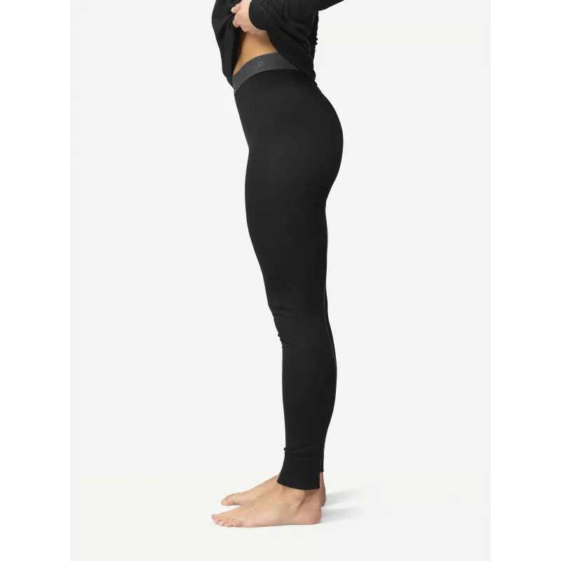 Devold Breeze Plus Merino 200 Longs Moteriškos Termo Pėdkelnės - Juoda, Dydis S