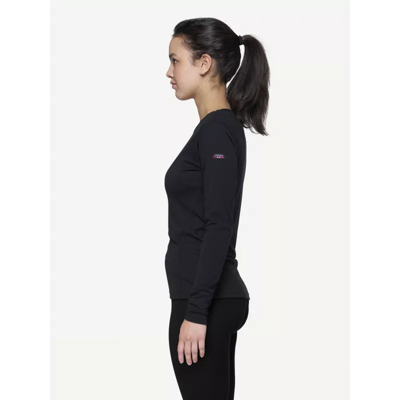 Devold Breeze Merino 150 Shirt Women's Base Layer - Black, Size S