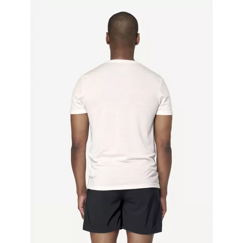 Devold Classic Legacy Tee Merino Wool T-Shirt - White Size L