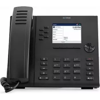 Mitel 6915 SIP telefonas (Open SIP) - Juoda