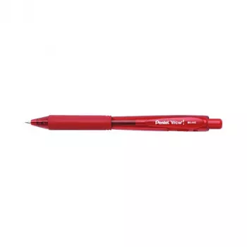 Pentel Superb BK440-B rašiklis raudonas 1,0 mm įtraukiamas