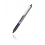 Pentel K497-C užtraukiamas gelinis rašiklis - mėlyna spalva - 0,5 mm adatinis antgalis - juodas korpusas - 1 vnt.