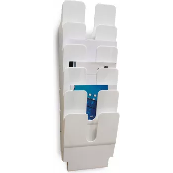 DURABLE FLEXIPLUS 6 Brochure Display A4 Portrait Transparent 1700008011