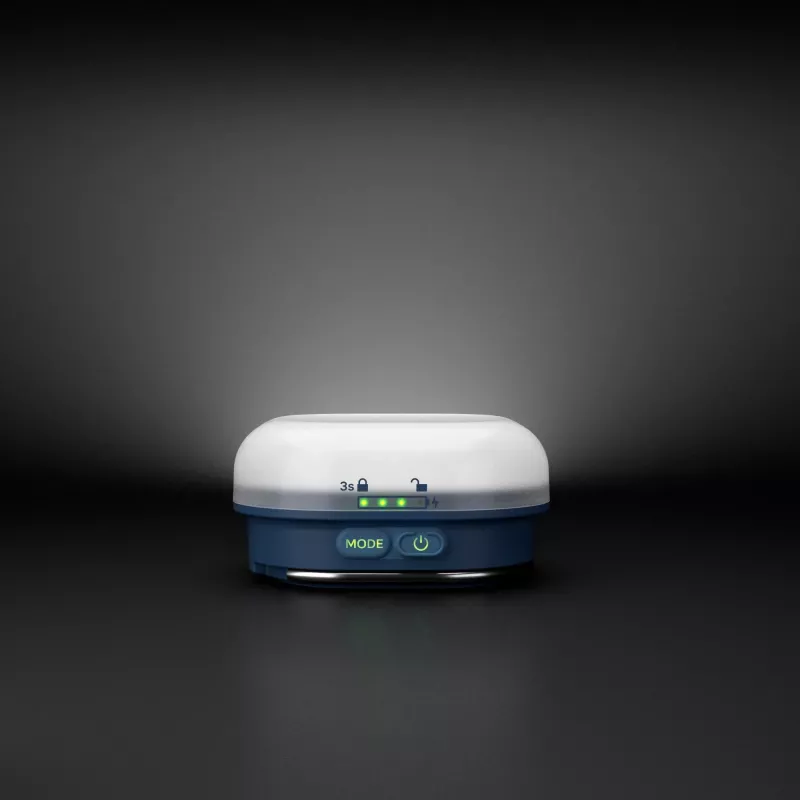 Silva Glow Recharge stovyklavimo žibintas – mėlynas (350 lm)