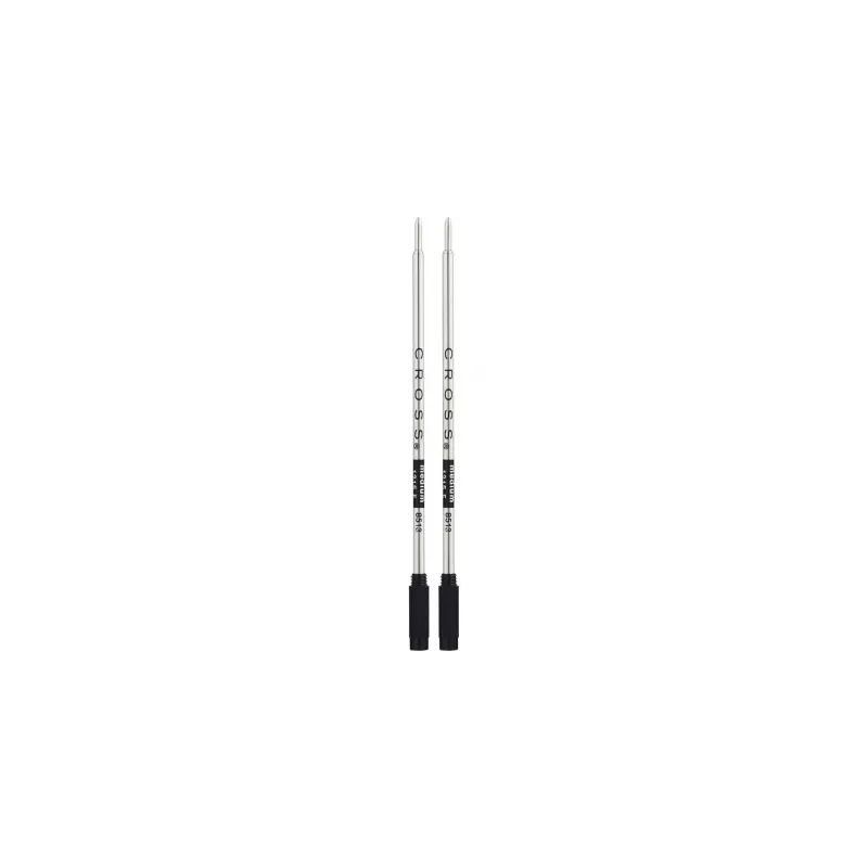 Cross Ballpoint Pen Refill Medium Black 2-Pack