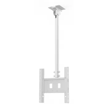 SMS Func Ceiling LP Medium Single White Projector Ceiling Mount