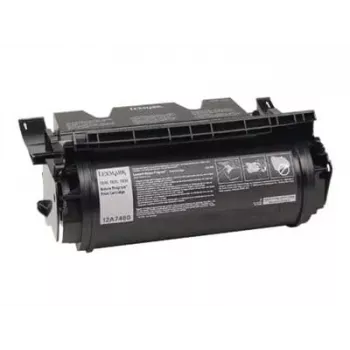 Lexmark 12A7460 Original Black Toner Cartridge High Yield, skirta T630, T632, T634, X630, X632, X634