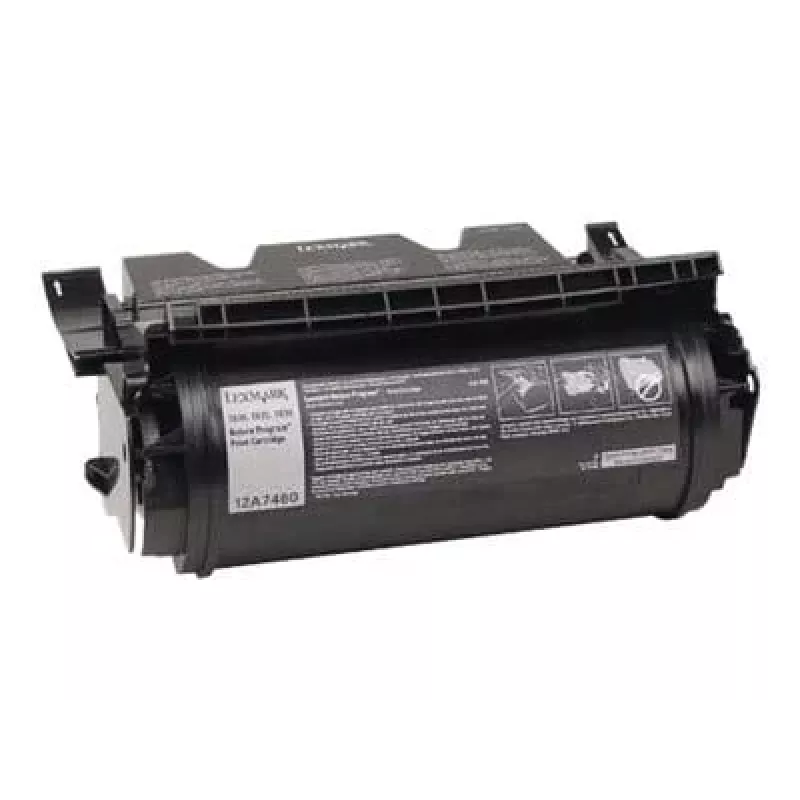 Lexmark 12A7460 Original Black Toner Cartridge High Yield, skirta T630, T632, T634, X630, X632, X634