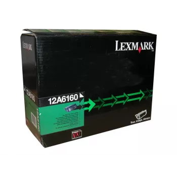 Lexmark Original Juodas Perdirbtas Tonerio Kasetė (12A6160)
