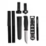 Morakniv Garberg Multi-Mount Black fiksuoto peilio peilis su Sandvik 14C28N nerūdijančiu plienu