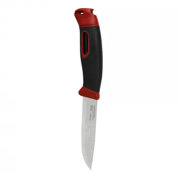 Morakniv Companion Spark Red fiksuoto peilio peilis su ugnies uždegikliu