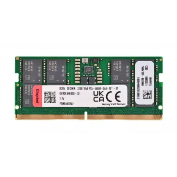 Kingston Technology KVR56S46BS8-32 32 GB DDR5 5600 MT/s SO-DIMM atminties modulis