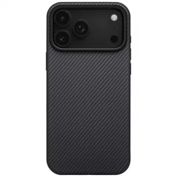 PITAKA Aramid UltraGuard MagSafe Case for iPhone 17 Pro Max Black/Grey