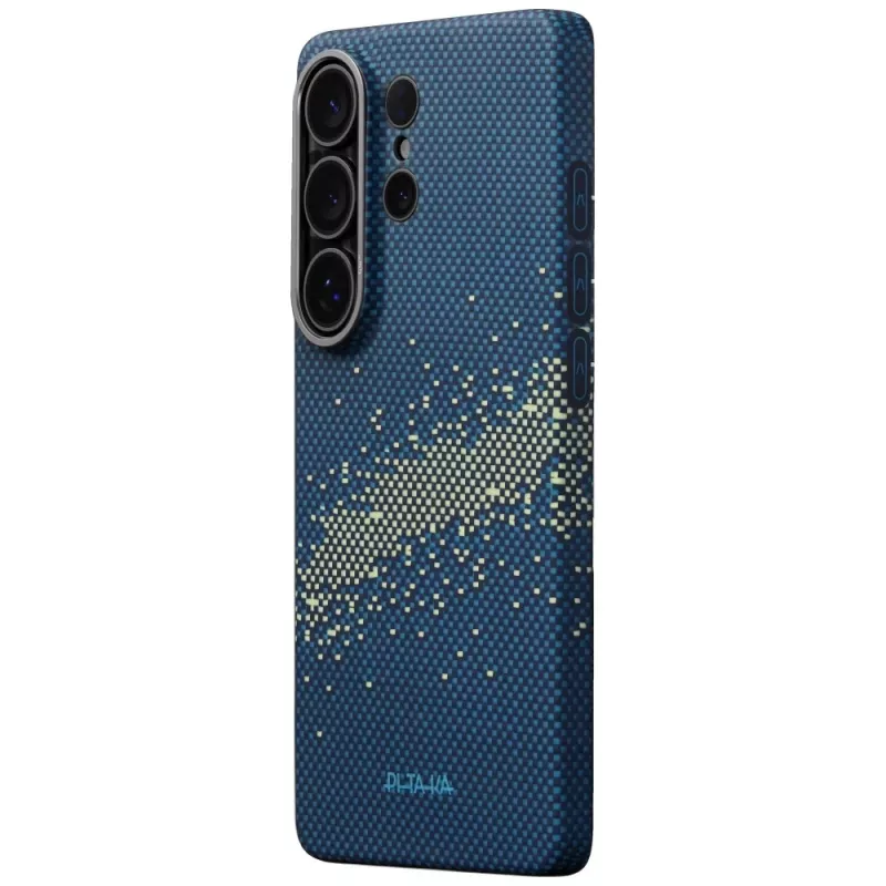 PITAKA Edge Case MagSafe dėklas, skirtas Samsung Galaxy S26 Ultra, Milky Way Galaxy