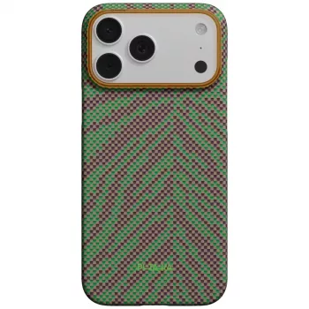 PITAKA Edge Case Breath of Veins iPhone 17 Pro Max - Sprout Surge