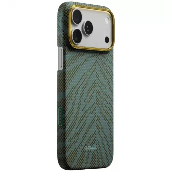 PITAKA Edge Case Breath of Veins, iPhone 17 Pro Max, Dive Green