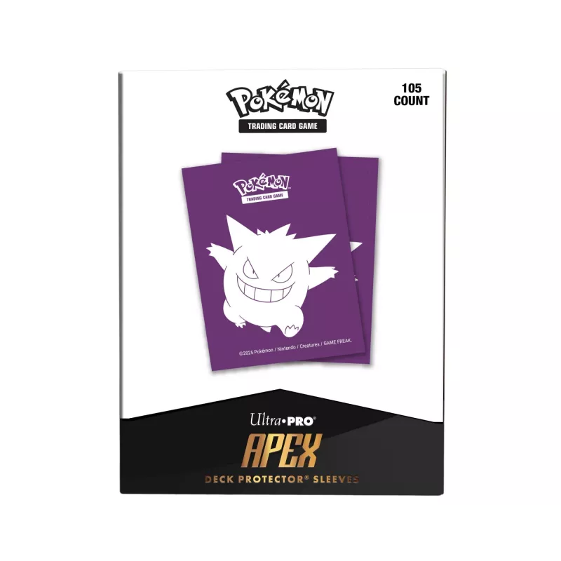 Ultra PRO Pokémon Gengar 105 Apex kortelių apsaugos kaladei